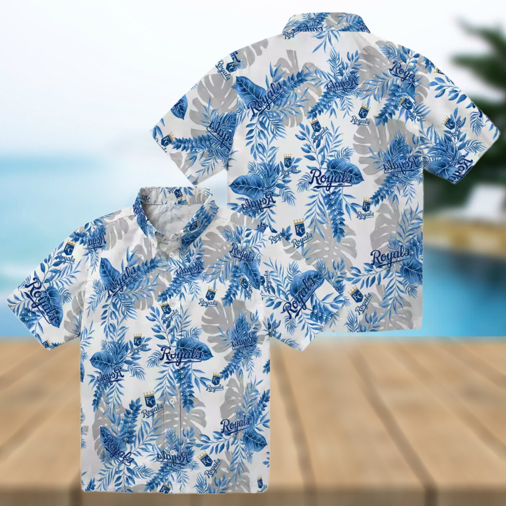 MLB Fan Kansas City Royals Tropical Leaves Aloha Shirt Hawaiian Style, Beach & Summer Vibes MLB Fan Kansas City Royals Tropical Leaves Aloha Shirt Hawaiian Style, Beach & Summer Vibes