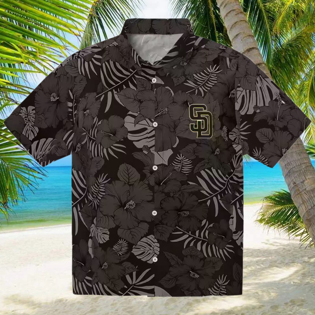 MLB San Diego Padres Jungle Vibes Brown Hawaiian Shirt Summer Beach Shirt for Fans MLB San Diego Padres Jungle Vibes Brown Hawaiian Shirt Summer Beach Shirt for Fans
