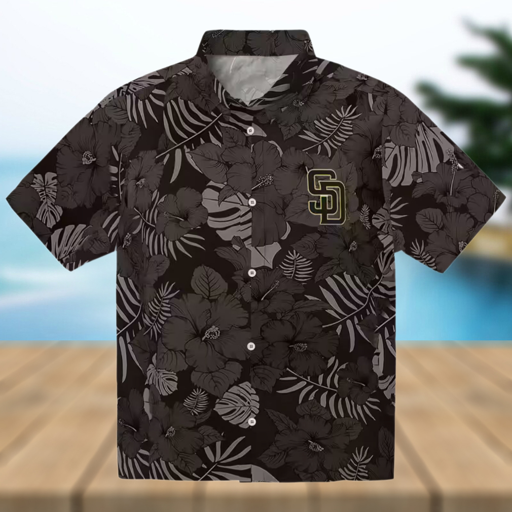 MLB San Diego Padres Jungle Vibes Brown Hawaiian Shirt Summer Beach Shirt for Fans MLB San Diego Padres Jungle Vibes Brown Hawaiian Shirt Summer Beach Shirt for Fans