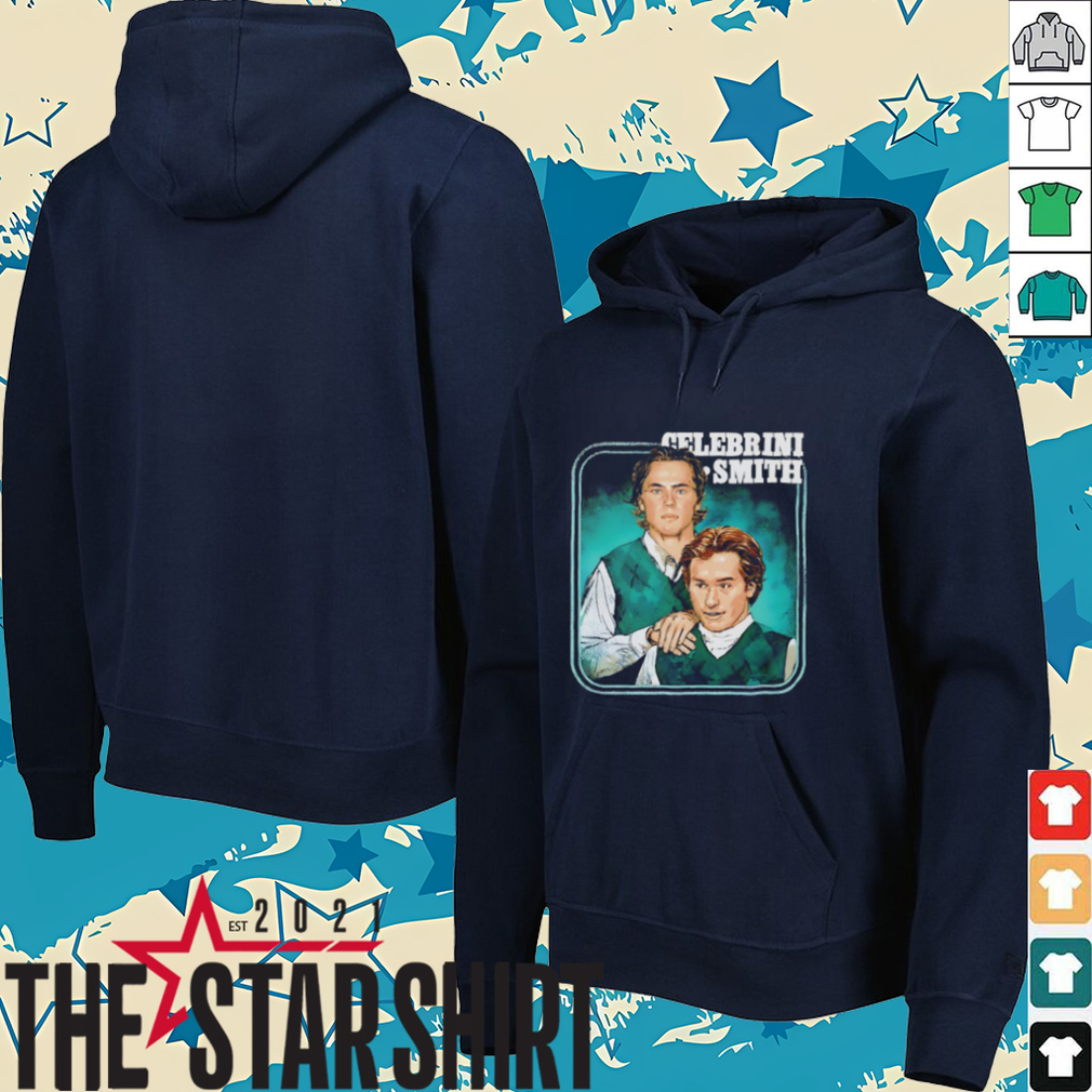 Macklin Celebrini and Will Smith Step Brothers San Jose Sharks hockey shirt Macklin Celebrini and Will Smith Step Brothers San Jose Sharks hockey shirt