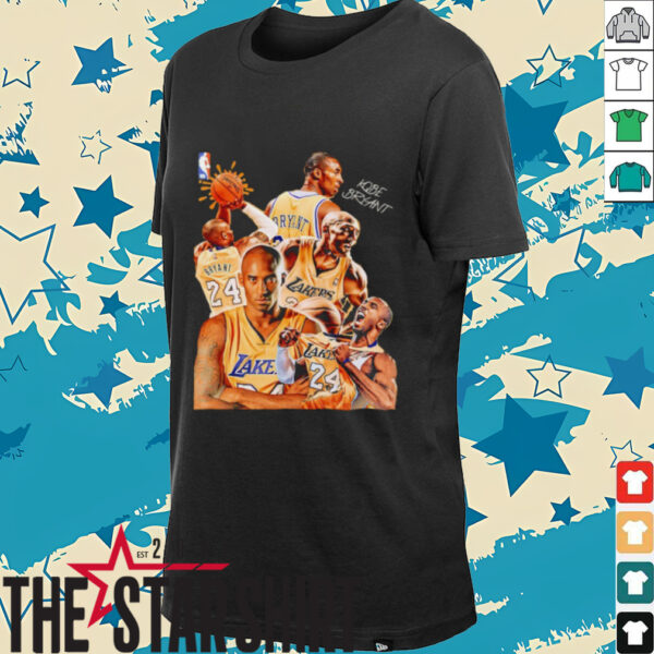 Mamba Kobe Bryant Los Angeles Lakers collage shirt
