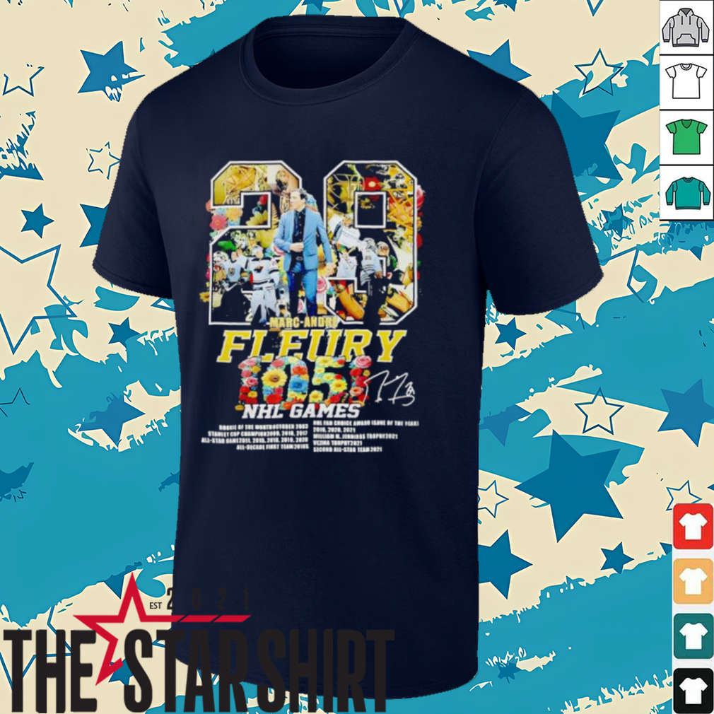 Marc Andre Fleury Nhl 1151 Games 29 shirt Marc Andre Fleury Nhl 1151 Games 29 shirt