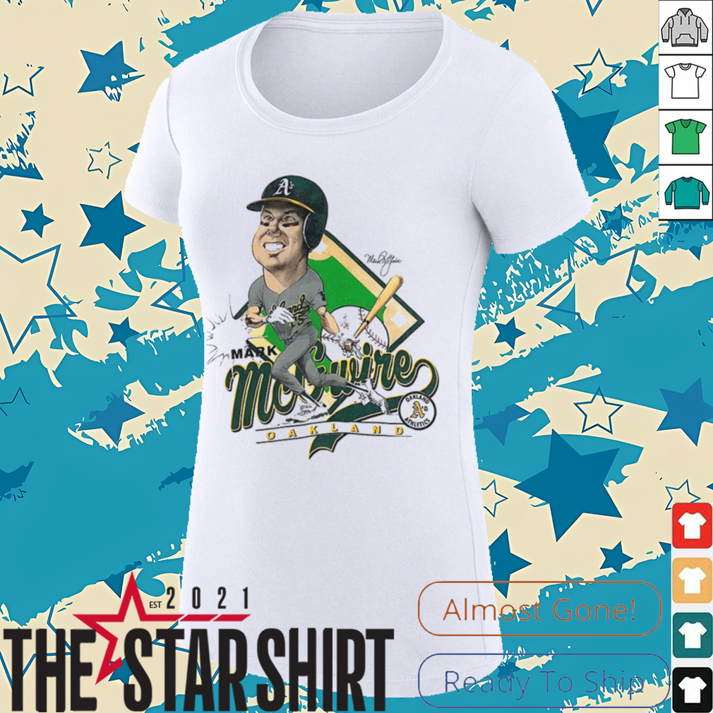 Mark McGuire Oakland A’s Athletics caricature vintage shirt Mark McGuire Oakland A’s Athletics caricature vintage shirt