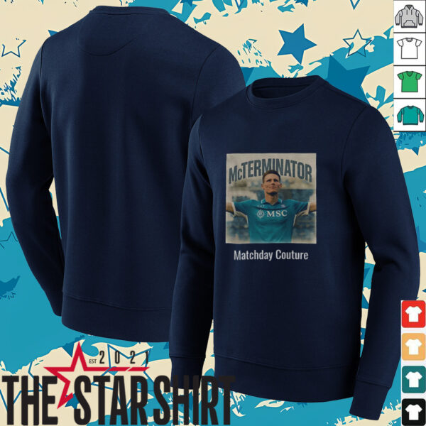 McTominay McTerminator Serie A Napoli Matchday Couture shirt