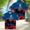 Miami Marlins Holiday Aloha Shirt   Surfing Santa Christmas Gift for Fans