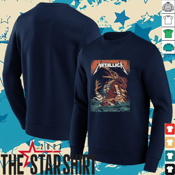 Metallica M72 Virginia Tech Pop Up Shop At Lane Stadium In Blacksburg Virginia United States On May 7 2025 Unisex T Shirt