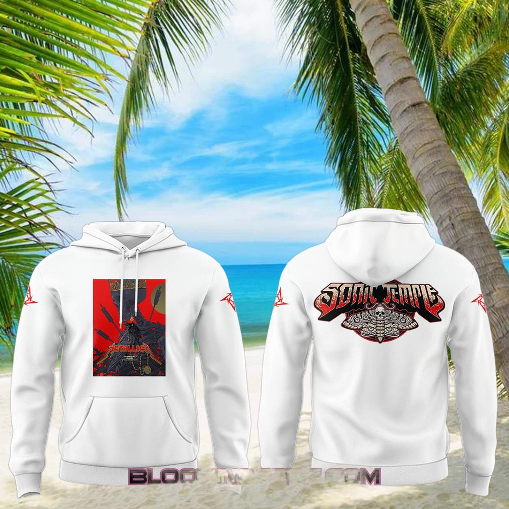 Metallica Music Concert Sonic Temple Limited Edition Hoodie Metallica Music Concert Sonic Temple Limited Edition Hoodie