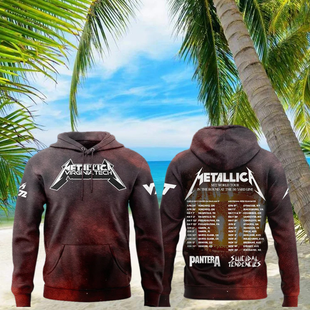 Metallica x Virginia Hoodie Gifts For Music Lovers Metallica x Virginia Hoodie Gifts For Music Lovers