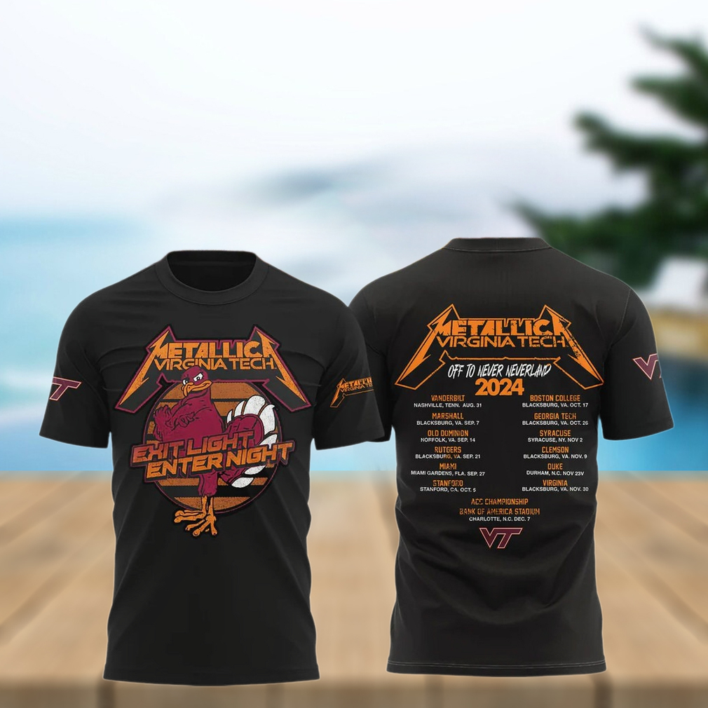 Metallica x Virginia Tech T Shirt Gifts For Someone Who Likes Music Metallica x Virginia Tech T Shirt Gifts For Someone Who Likes Music