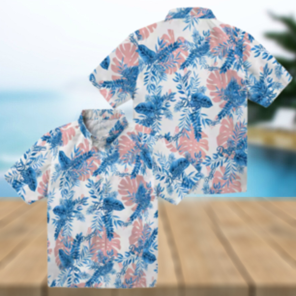 Miami Marlins Beach Short Sleeve Shirt for Men Tropical Blue White MLB Fan Clothing Sunflowers Miami Marlins Beach Short Sleeve Shirt for Men Tropical Blue White MLB Fan Clothing Sunflowers