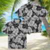 Kansas City Royals MLB Fan Hawaiian Shirt   Royal Blue Sunset & Hibiscus Print