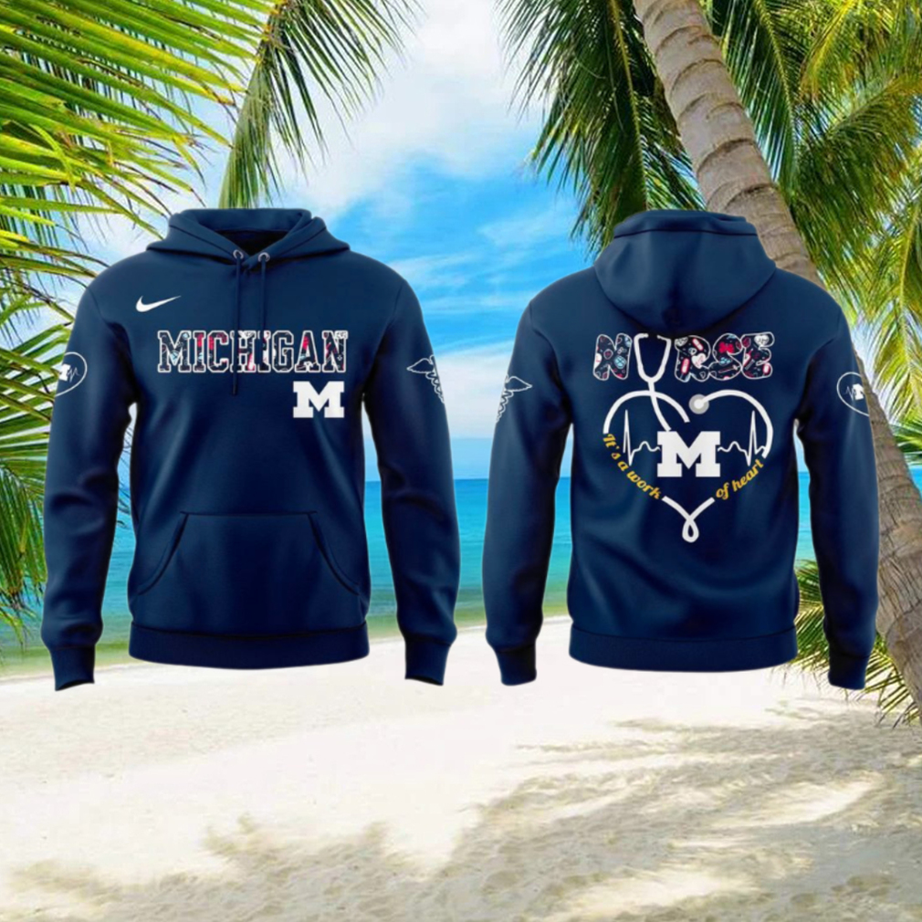 Michigan Wolverines Nurses Night 2025 Hoodie Michigan Wolverines Nurses Night 2025 Hoodie