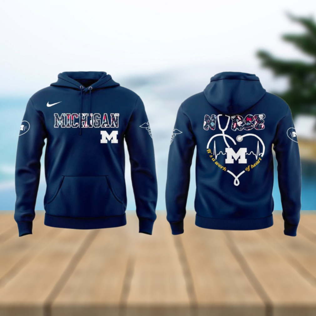 Michigan Wolverines Nurses Night 2025 Hoodie Michigan Wolverines Nurses Night 2025 Hoodie