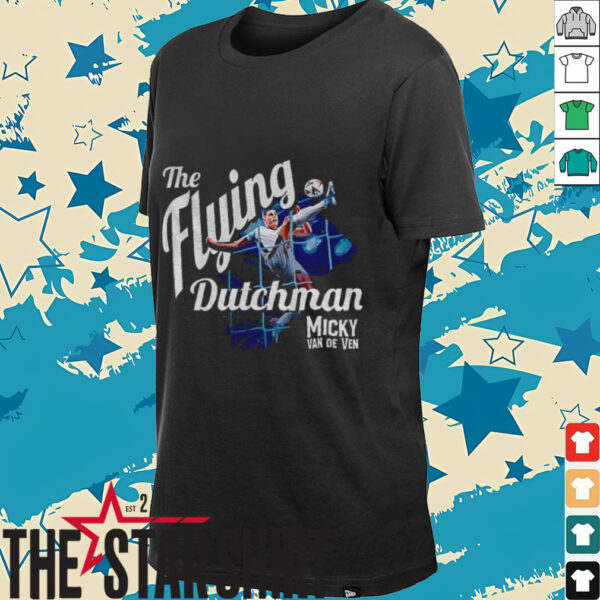 Micky van de Ven Tottenham Hotspur FC The Flying Dutchman shirt