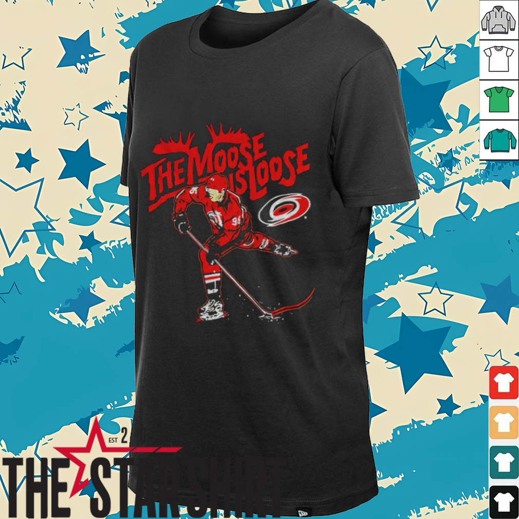 Mikko Rantanen Carolina Hurricanes Hockey The Moose Is Loose shirt Mikko Rantanen Carolina Hurricanes Hockey The Moose Is Loose shirt