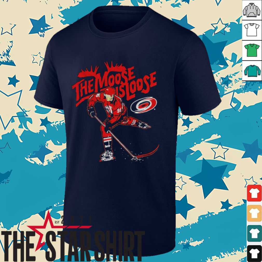 Mikko Rantanen Carolina Hurricanes Hockey The Moose Is Loose shirt Mikko Rantanen Carolina Hurricanes Hockey The Moose Is Loose shirt