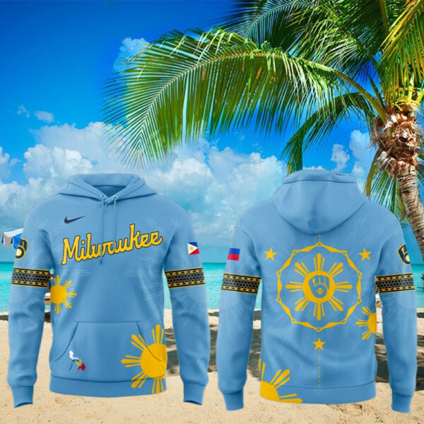 Milwaukee x Brewers Filipino Heritage Night 2025 Limited Hoodie