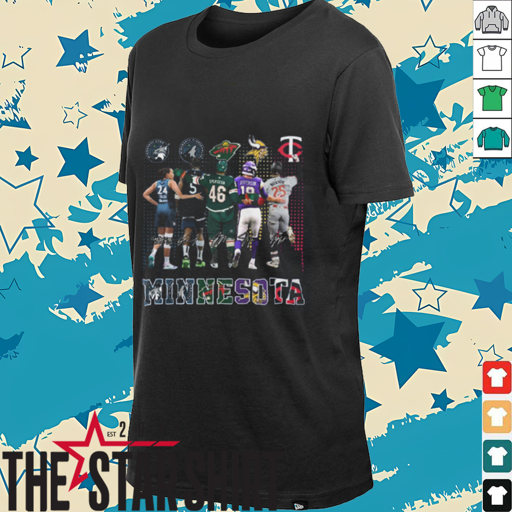 Minnesota Lynx Timberwolves Minnesota Wild Vikings Minnesota Twins T Shirt Fans Gifts Minnesota Lynx Timberwolves Minnesota Wild Vikings Minnesota Twins T Shirt Fans Gifts