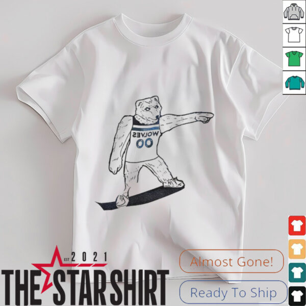 Minnesota Timberwolves Mascot 00 Western Conference Finals 2025 NBA playoff shirt