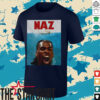 Minnesota Timberwolves Naz Reid Graphic x Jaws poster shirt