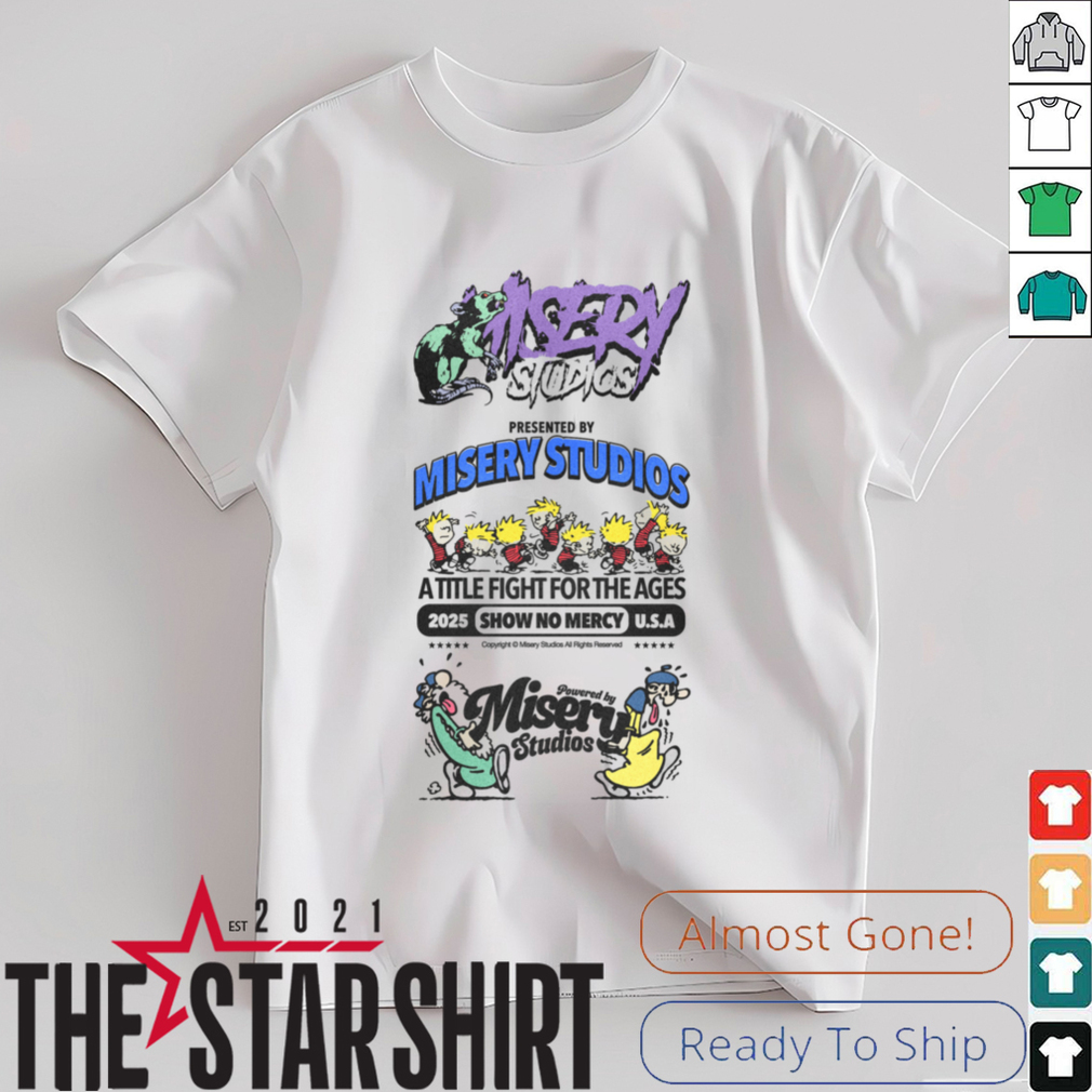 Misery Studios A Title Fight for the Ages T Shirt Misery Studios A Title Fight for the Ages T Shirt