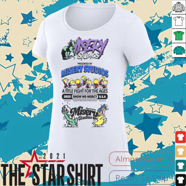 Misery Studios A Title Fight for the Ages T Shirt
