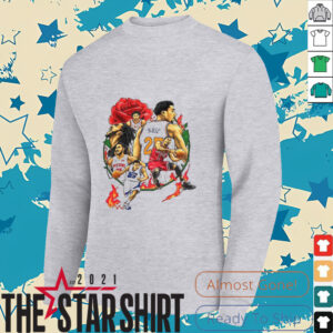 Derrick Rose player basketball rose and fire shirt