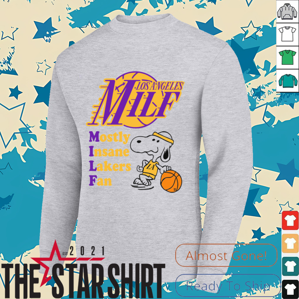 Mostly Insane Lakers Fan T shirt Mostly Insane Lakers Fan T shirt