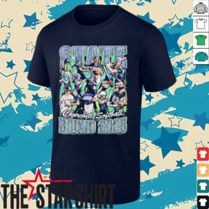 Churchill Softball 2025 States Bound graphic shirt