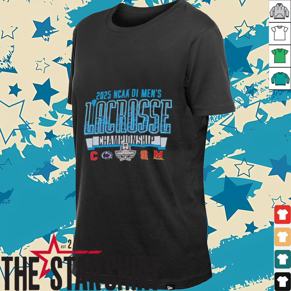 NCAA DI Men’s Lacrosse Championship 2025 logos shirt NCAA DI Men’s Lacrosse Championship 2025 logos shirt
