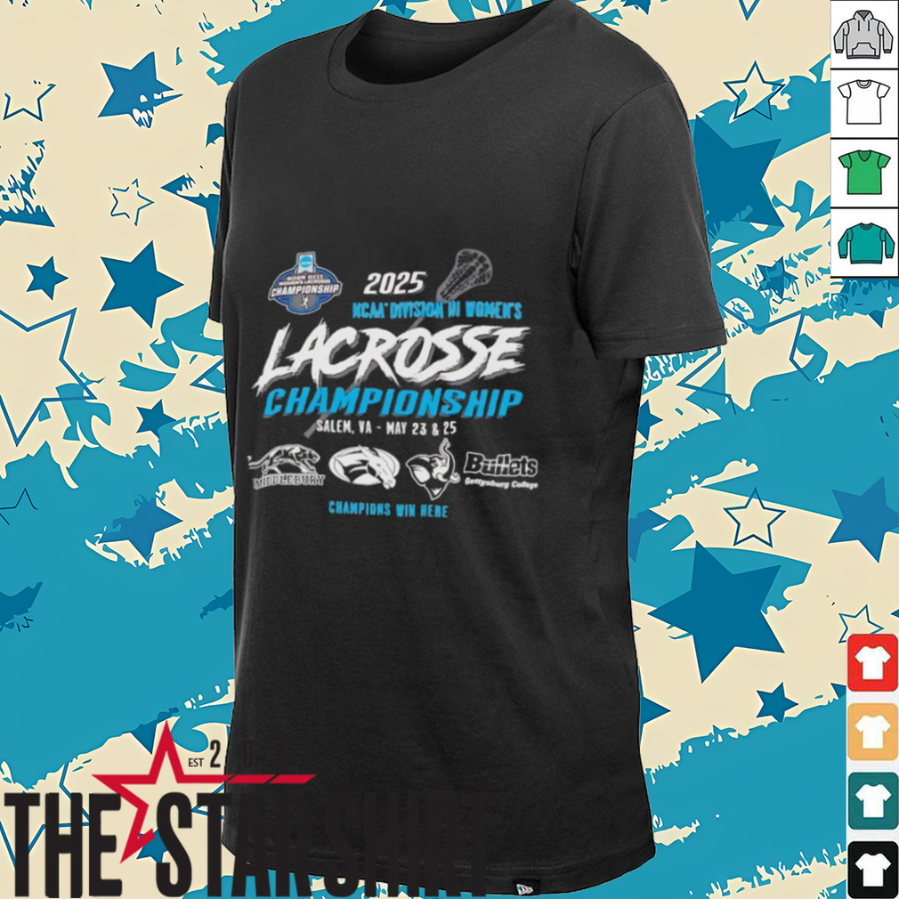 NCAA Division III Women’s Lacrosse Championship 2025 shirt NCAA Division III Women’s Lacrosse Championship 2025 shirt