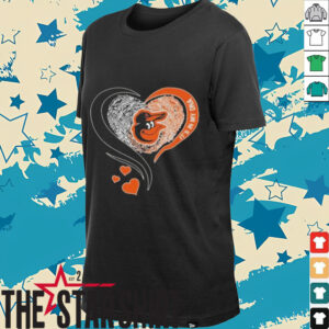 Baltimore Orioles It’s In My DNA Heart T Shirt