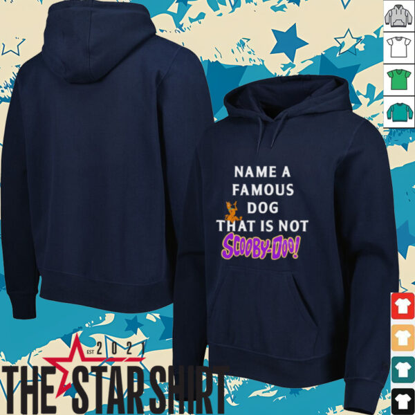 Name a famous dog that is not Scooby Doo shirt