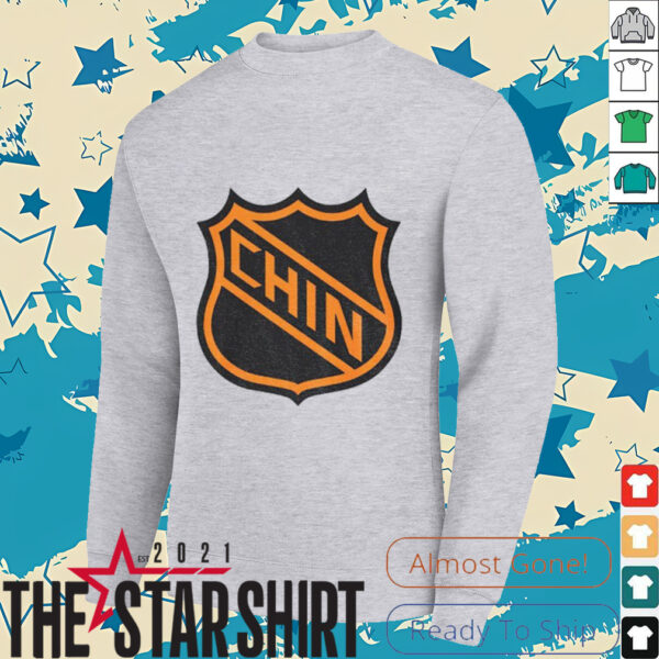 National Chin League NHL Parody shirt