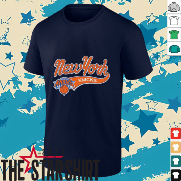 New York Knicks Basketball script shirt