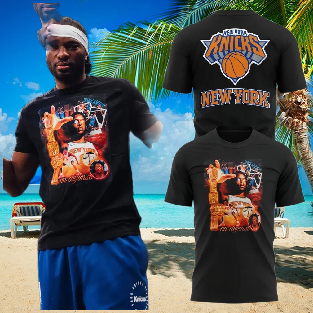 New York Knicks Demon On Defense T Shirt Gifts For The Basketball Enthusiast New York Knicks Demon On Defense T Shirt Gifts For The Basketball Enthusiast