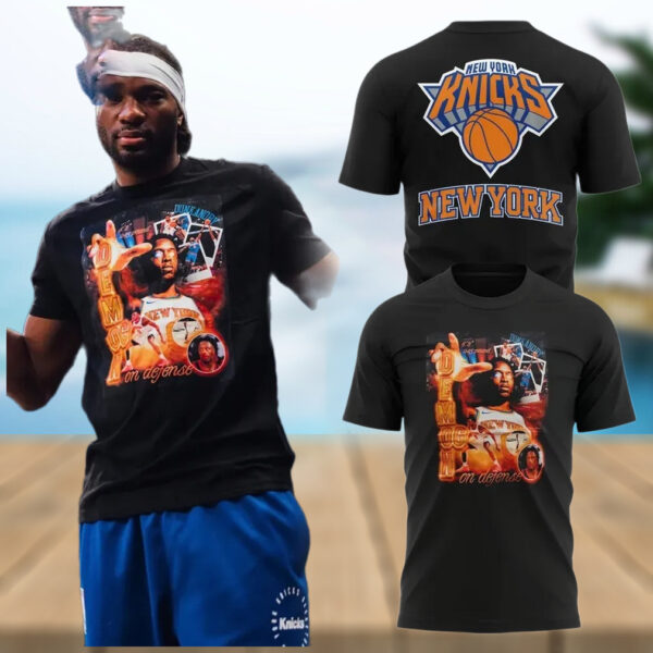 New York Knicks Demon On Defense T Shirt Gifts For The Basketball Enthusiast