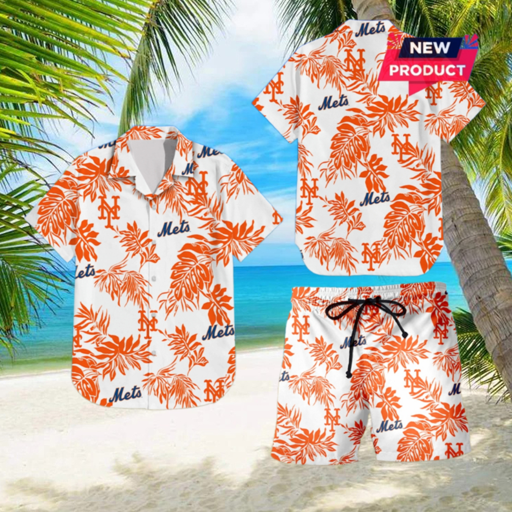 New York Mets Beach Outfit Hawaiian Shirt New York Mets Beach Outfit Hawaiian Shirt