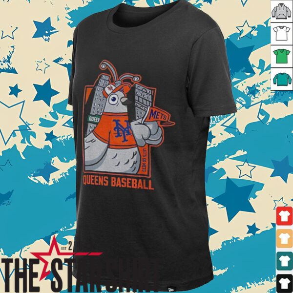 New York Mets Pigeon Queens Baseball shirt