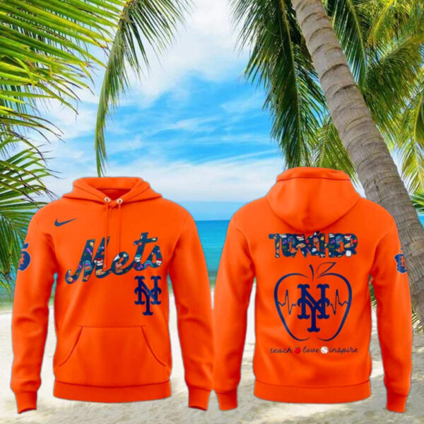 New York Mets Teach Appreciation Day 2025 Hoodie