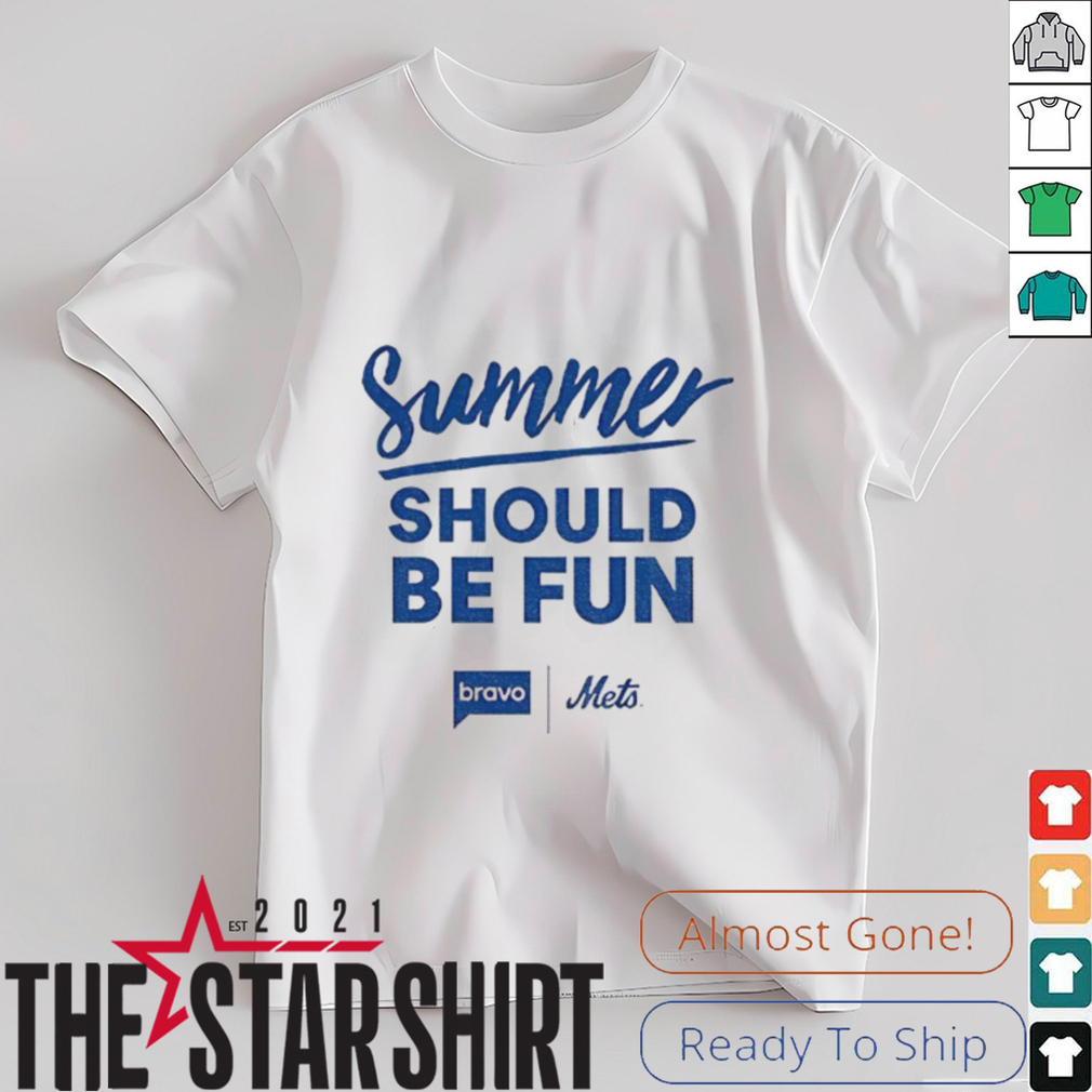 New York Mets summer should be fun MLB shirt New York Mets summer should be fun MLB shirt