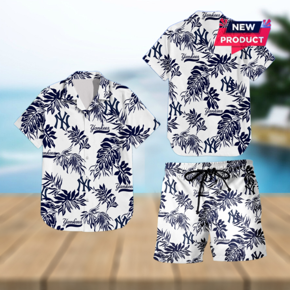 New York Yankees Beach Outfit Hawaiian Shirt New York Yankees Beach Outfit Hawaiian Shirt