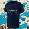 Nice Chicago Sports History City Of Champions T Shirt