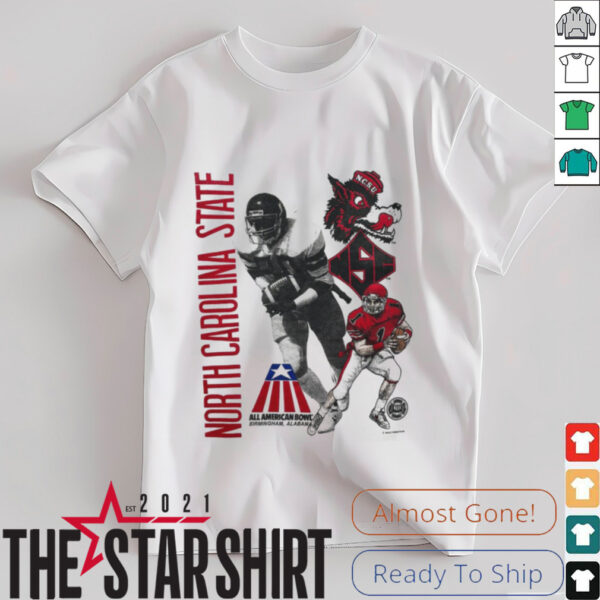 North Carolina State All American Bowl Birmingham T Shirt
