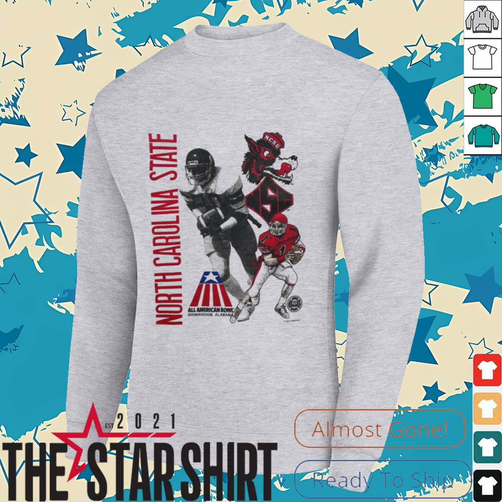 North Carolina State All American Bowl Birmingham T Shirt North Carolina State All American Bowl Birmingham T Shirt