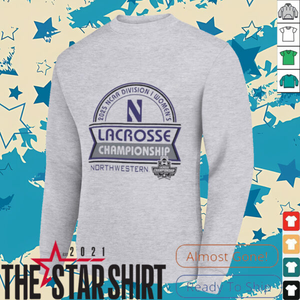 Northwestern Wildcats NCAA Division I Women’s Lacrosse Championship 2025 shirt