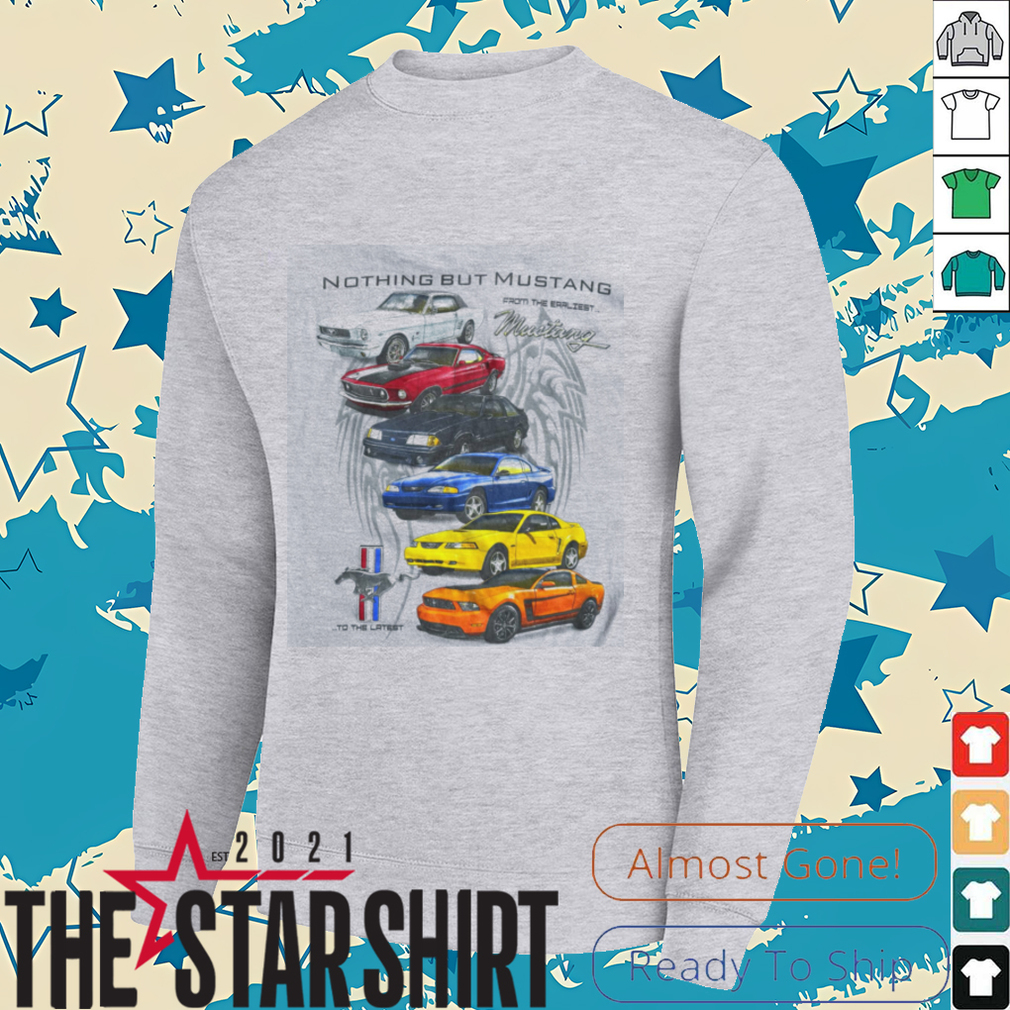 Nothing But Mustang Generations T Shirt Nothing But Mustang Generations T Shirt