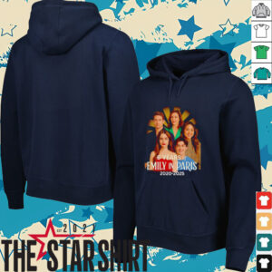 6 years of Emily in Paris 2020 2025 characters shirt