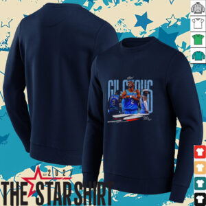 Shai Gilgeous Alexander Oklahoma City Thunder 2025 NBA Basketball graphic signature t shirt