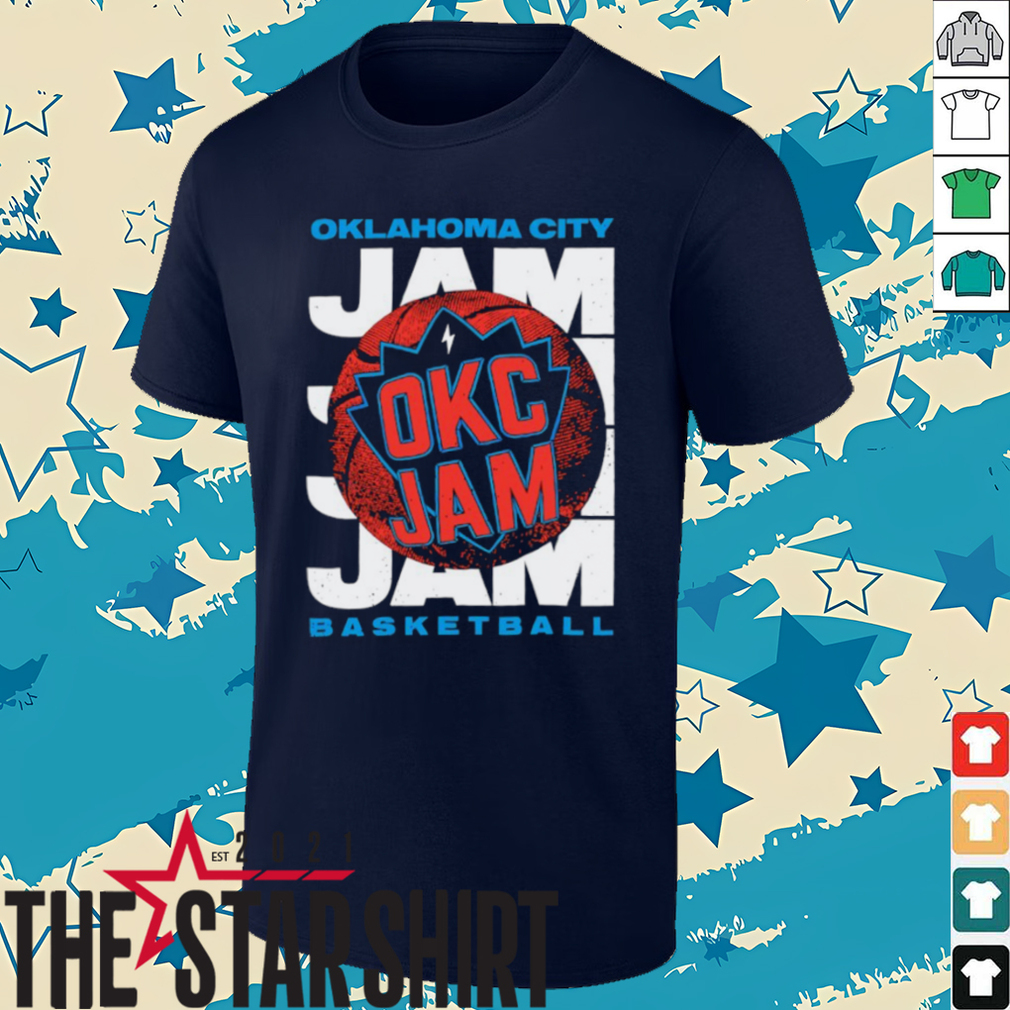 OKC JAM Oklahoma City Thunder Basketball shirt OKC JAM Oklahoma City Thunder Basketball shirt